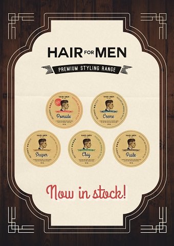 Hair for Men Premium Styling Range