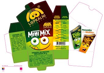 Snacks packaging