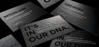 Virtu Business Cards