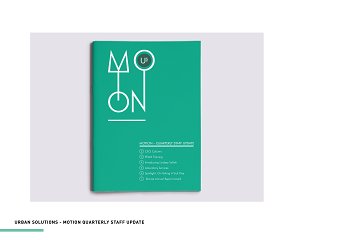 URBAN SOLUTIONS - MOTION QUARTERLY STAFF UPDATE