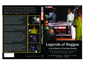 Graphic Design for Don Sinclair Reggae Vibes