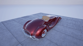 1948 Buick Streamliner reworked in UE4