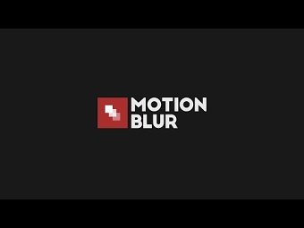 Motionblur showreel 2016