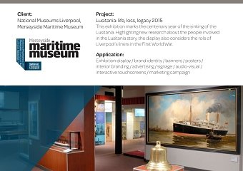 Lusitania: life, loss, legacy exhibition