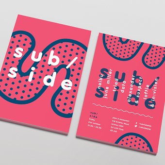 Sub / side Business Card & Flyer design