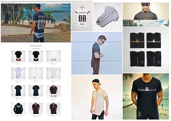 Paradiseclub brand identity