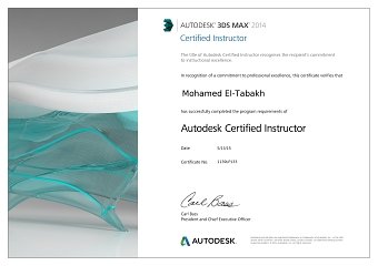 Autodesk Certified Instructor