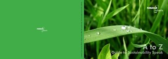 A-Z of Energy & Sustainability