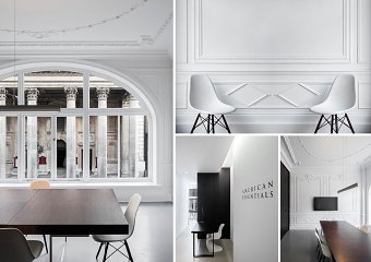 American Essentials central London showroom