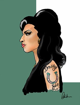 Amy Winehouse Portrait