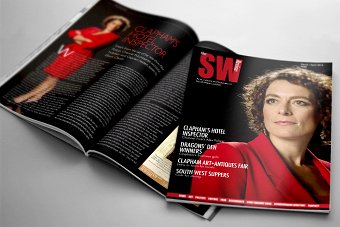 Quaterly magazine design
