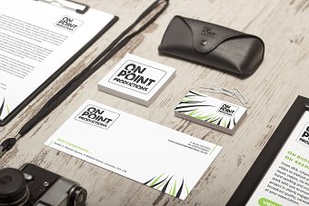 'On-Point Productions' Brand Identity