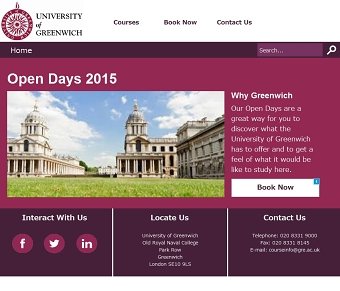 Open Day Website