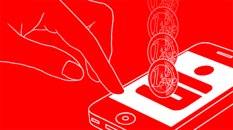 illustrations for Sparkasse
