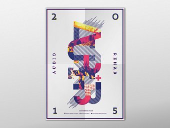 Typographic Illustration for Audio Rehab