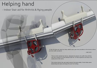 Helping Hand, stairlift redesign