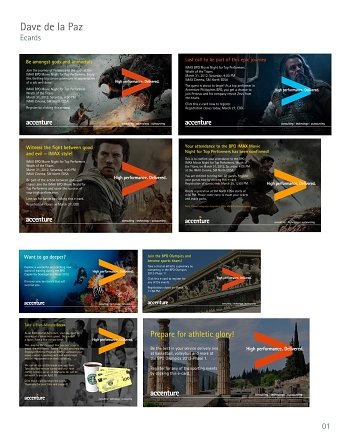 Collaterals for Accenture