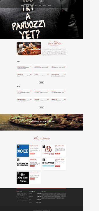 Restaurant Website