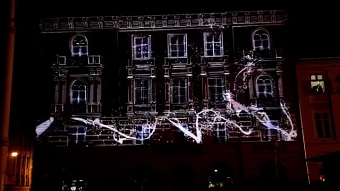 3D mapping Magenta 1, Zagreb