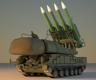 Russian Military 3D models for CAS Simulation training.