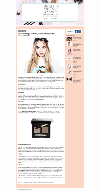 Beauty Fresh Blog