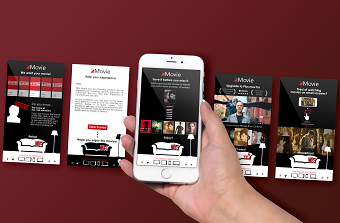 Webpages, Emails, Printed and Display Ads design for Movie Website