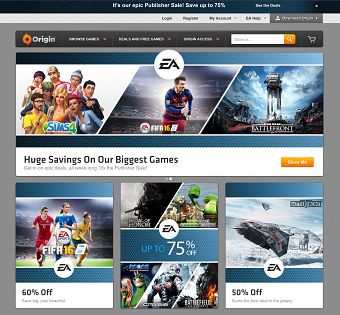 EA Publisher Sale