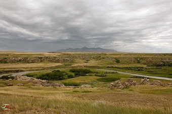 Stormy Badlands