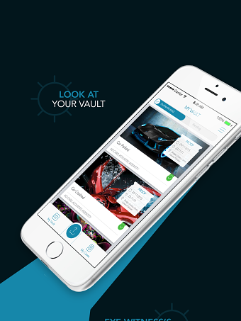 Cross Platform UX&UI Design, "My Vault" App,