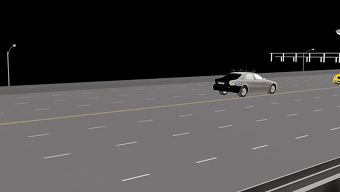 Post-Production – Car Chase Animation – University final year project