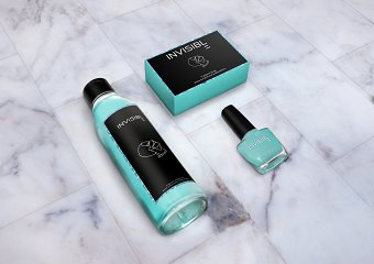 Packaging design for Invisible.