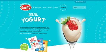 EasiYo Yogurt website