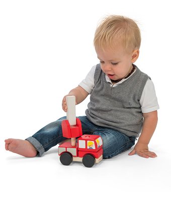 Wooden Stackable Vehicles