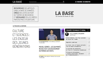La Base, the press archives online