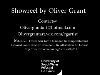 Current Showreel13.05.16