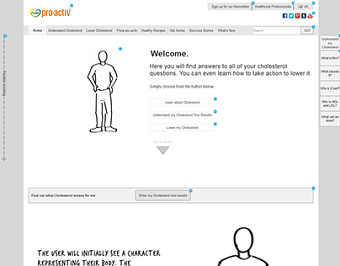 Flora pro activ website redesign