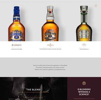 Chivas Global website Redesign and Rebuild