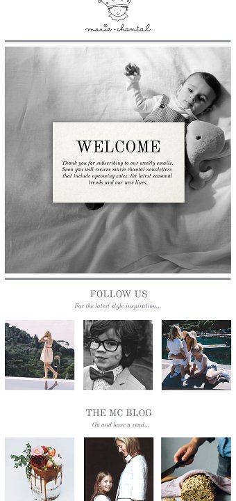 Welcome Email