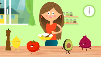 Food Characters for a Chef Experience Delivery Service