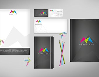 Brand Identity Design STUDIO MEGATRON