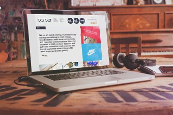 Barber Design website