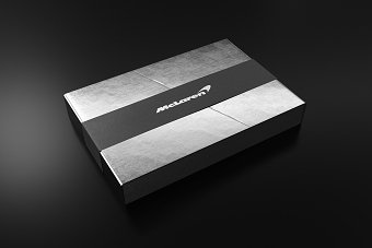 McLaren teaser brochure pack design
