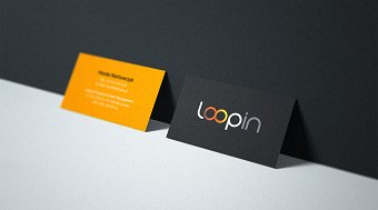 Loop In brand identity design