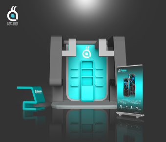 POSM design (trade fair, display rack)
