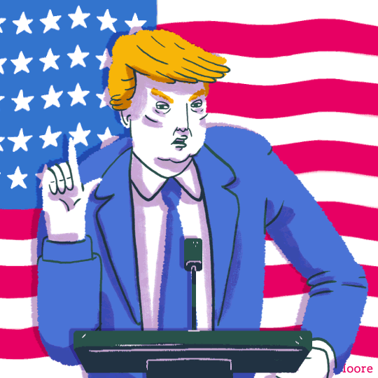 Trumps vs. Clinton GIF
