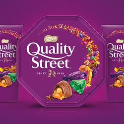 Quality Street global rebrand