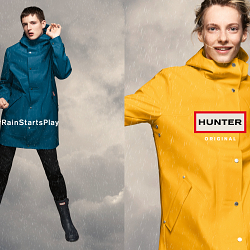 Hunter 'Rain starts play'