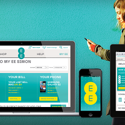 EE mobile app design