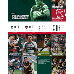 Leicester Tigers Website