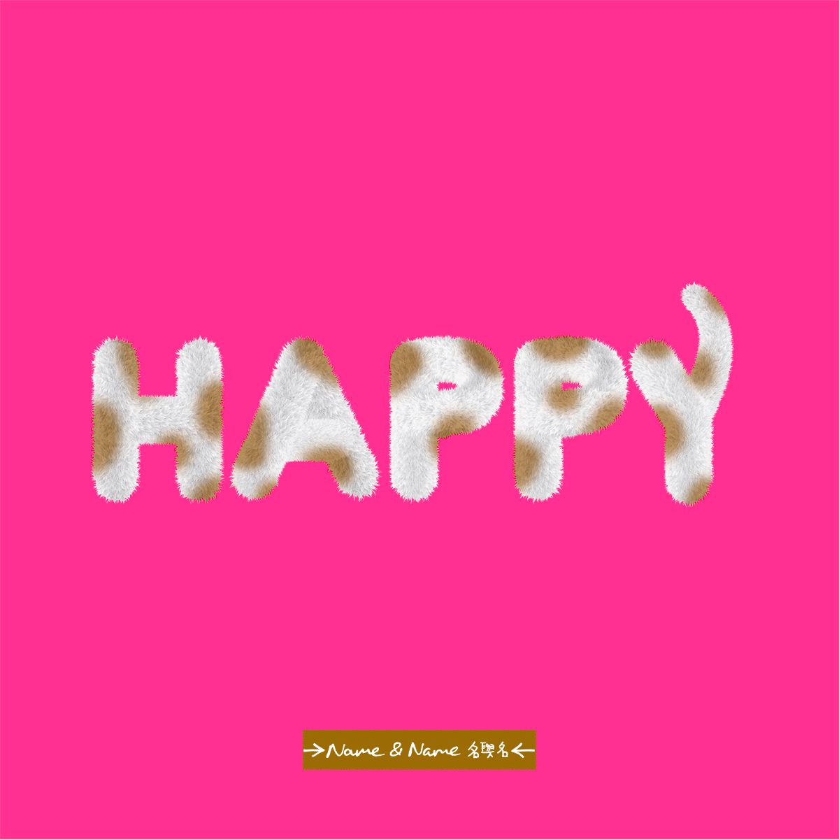 Happy Chinese New Year of the Dog from Name And Name